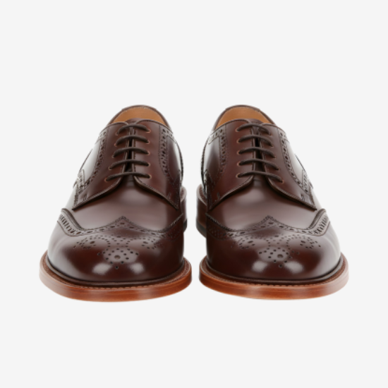 Picture of Men’s Tan Formal Oxford Lace-Up Shoes